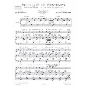 Voici Que Le Printemps...